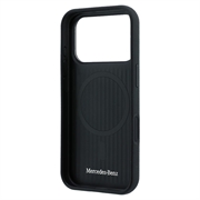 iPhone 18 Pro Max Mercedes-Benz Semi Wrap Case - MagSafe Compatible - Black