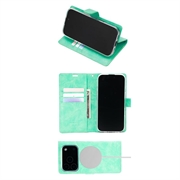 iPhone 18 Pro/17 Pro Mercury Goospery BlueMoon Diary MagSafe Wallet Case - Mint
