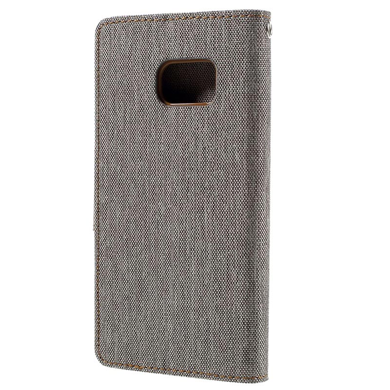 samsung galaxy s7 mercury goospery canvas diary wallet grey samsung galaxy s7 mercury goospery canvas diary wallet grey