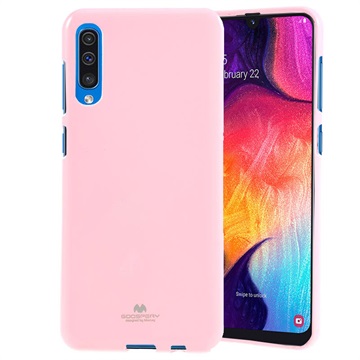 Mercury Goospery Jelly Samsung Galaxy A50 TPU Case - Pink