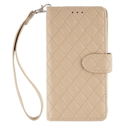 iPhone 18 Pro/17 Pro Mercury Goospery Luxe Diary Wallet Case - Beige