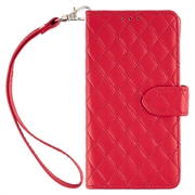 iPhone 18 Pro/17 Pro Mercury Goospery Luxe Diary Wallet Case - Red
