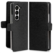 Samsung Galaxy Z Fold8 Mercury Goospery Premium Wallet Case - Black