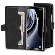 Samsung Galaxy Z Fold8 Ultra Mercury Goospery Premium Wallet Case - Black