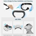 Meta Quest 3 KKCOBVR K3 VR Cooling Face Cover - White