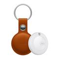MiLi HD-P16 Bluetooth Tracker / Keyfinder for iOS with Leather Keychain