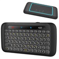 Mini Combo Wireless Keyboard & Touchpad H20 - Black