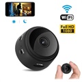 Mini Magnetic Full HD Home Security Camera - WiFi, IP - Black