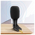 Mini Microphone for Smartphone/Tablet MD-3 - 3.5mm - Black