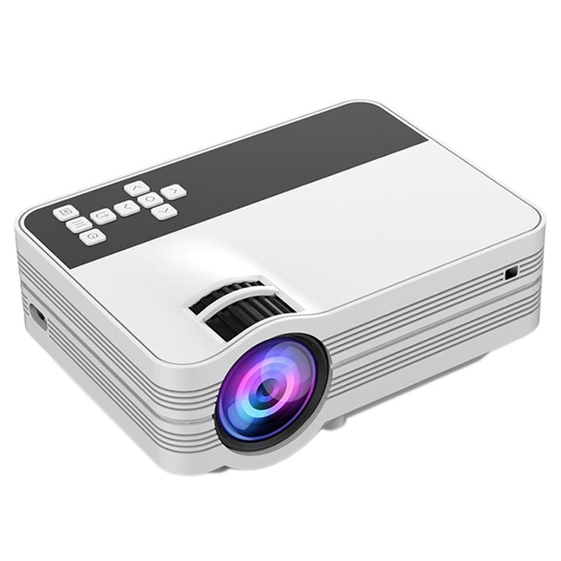Mini Portable FullHD LED Projector UB-10 - White
