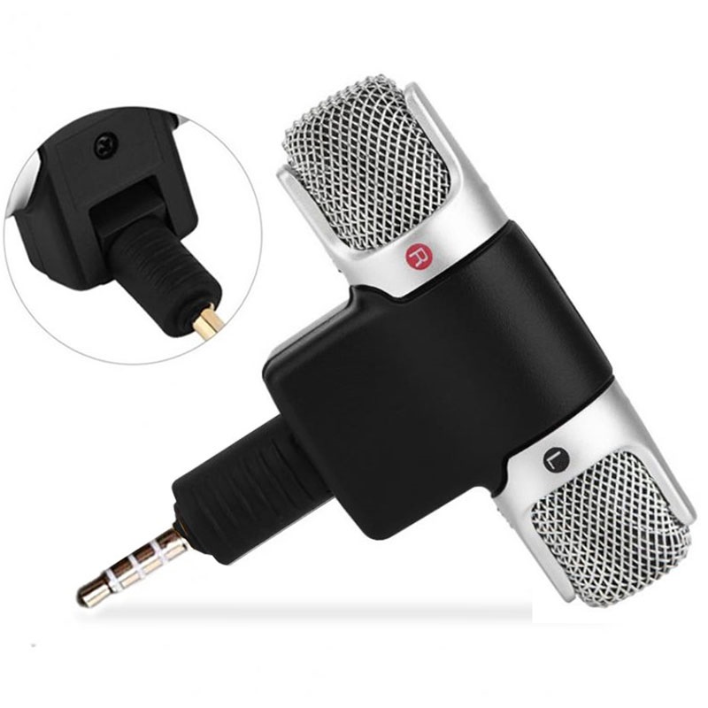 Mini Portable Microphone for Smartphones and Tablets 3.5mm
