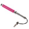 Mini Telescopic Capacitive Stylus Pen - Hot Pink