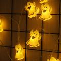 Modee H002 Halloween Ghost LED String Lights - 1.65m - 10 Pcs.