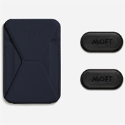 Moft x Movas Snap-On MagSafe Wallet Phone Stand - Navy Blue