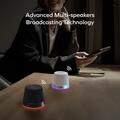 Momax 1-Vibe Mood Magnetic Wireless Speaker 6W - Silver