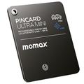 Momax BR18 PinCard Ultra Mini UWB Tracker for iOS - Apple Find My - Black