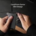 Momax BR18 PinCard Ultra Mini UWB Tracker for iOS - Apple Find My - Black