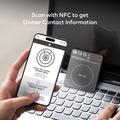 Momax BR18 PinCard Ultra Mini UWB Tracker for iOS - Apple Find My - Black