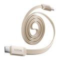 Momax DC88 Mag.Link Flat Magnetic USB-C Cable - 100W, 1m - Beige