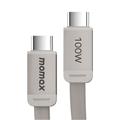 Momax DC88 Mag.Link Flat Magnetic USB-C Cable - 100W, 1m - Beige