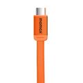 Momax DC88 Mag.Link Flat Magnetic USB-C Cable - 100W, 1m - Orange