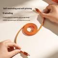 Momax DC88 Mag.Link Flat Magnetic USB-C Cable - 100W, 1m - Orange