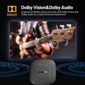 Mortal T1 Android 13 TV Box/4K Streaming Media Player - 2GB/8GB - Black