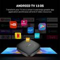 Mortal T1 Android 13 TV Box/4K Streaming Media Player - 2GB/8GB - Black