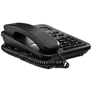 Motorola CT202 Corded Landline Phone with Hands-Free Speakerphone - Black