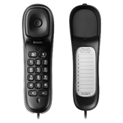 Motorola CT50 Corded Phone - Speed Dial, Wall Mount - Black