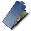 Motorola Edge (2026) Vertical Flip Case with Stand - Dark Blue