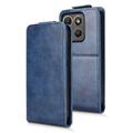 Motorola Edge (2026) Vertical Flip Case with Stand - Dark Blue