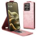 Motorola Edge (2026) Vertical Flip Case with Stand - Rose Gold