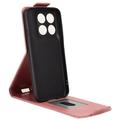 Motorola Edge (2026) Vertical Flip Case with Stand - Rose Gold