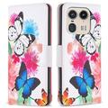 Motorola Edge 50 Ultra/Moto X50 Ultra Wonder Series Wallet Case - Butterflies