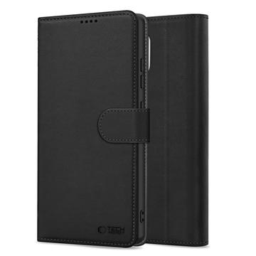 Motorola Edge 60 Fusion Tech-Protect Wallet Case W. Magnet & Stand - Black