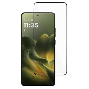 Motorola Edge 70 Full Cover Tempered Glass Screen Protector - 9H - Black Edge