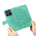 Motorola Edge 70 Fusion/70 Fusion+ Mandala Series Wallet Case - Green