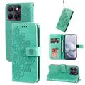 Motorola Edge 70 Fusion/70 Fusion+ Mandala Series Wallet Case - Green