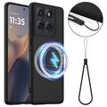 Motorola Edge 70 Liquid Silicone Case - MagSafe Compatible - Black