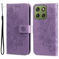 Motorola Edge 70 Mandala Series Wallet Case - Purple