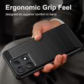 Motorola Edge 70 Max/Lenovo Legion Y70 (2026) Brushed TPU Case - Carbon Fiber