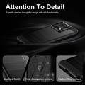 Motorola Edge 70 Max/Lenovo Legion Y70 (2026) Brushed TPU Case - Carbon Fiber