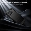 Motorola Edge 70 Max/Lenovo Legion Y70 (2026) Brushed TPU Case - Carbon Fiber