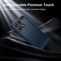 Motorola Edge 70 Max/Lenovo Legion Y70 (2026) Brushed TPU Case - Carbon Fiber - Blue