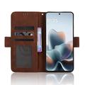 Motorola Edge 70 Max Cardholder Wallet Case - Brown
