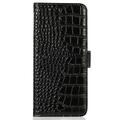Motorola Edge 70 Max Crocodile Series Wallet Leather Case with RFID