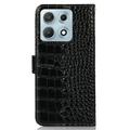 Motorola Edge 70 Max Crocodile Series Wallet Leather Case with RFID