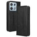 Motorola Edge 70 Max Retro Wallet Case with Magnetic Closure