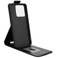 Motorola Edge 70 Max Vertical Flip Case with Stand - Black